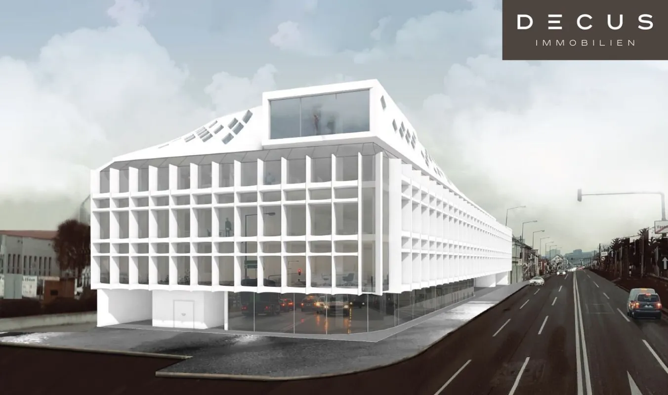 Liegenschaft samt Baubewilligung für ein attraktives Bürohaus - Bild 1