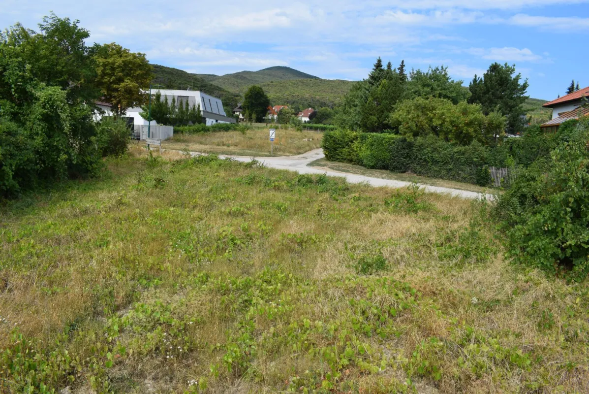 Wunderschönes und seltenes Grundstück mitten in Sooss, schöner Fernblick und RUHE, kein Fahnengrundstück - Bild 1