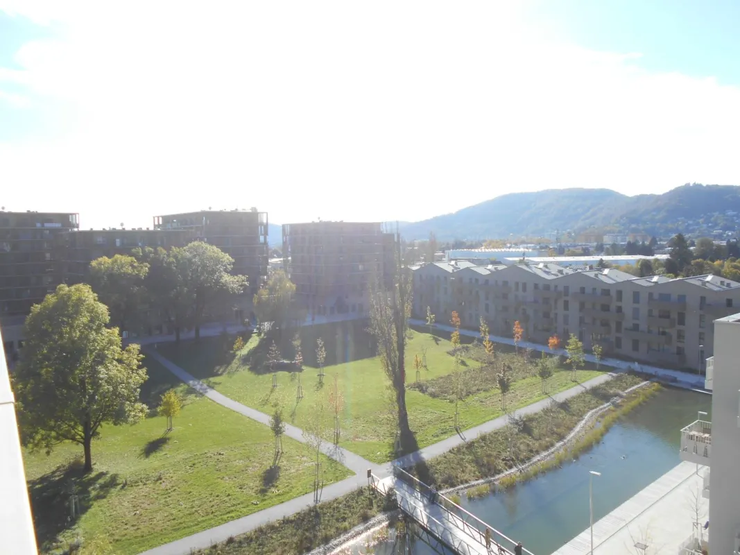 Q5 am PARK Traumblick großartige 2ZI sonniger 9m² West/Balkon - Bild 1