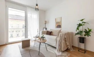 JETZT PROVISIONSFREI | ERSTBEZUG mit ca. 7 m² BALKON | 2-Zimmer Neubau | Fernwärme | TG-Stellplatz optional | Nachhaltiges Wohnbauprojekt