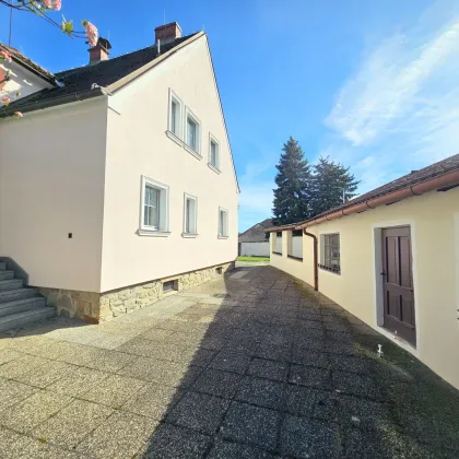 Rarität - Traumhaftes Einfamilienhaus im Weinviertel mit Nebengebäude und inkludiertem, originalem Weinkeller! - Bild 3