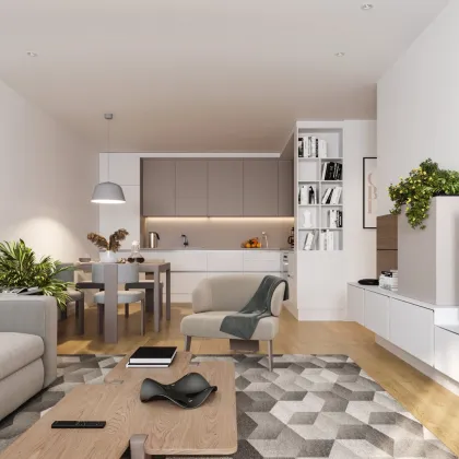 Grüner Max - 3 Zimmer mit 17m² Loggia - Bild 3
