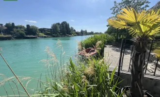RUHIG WOHNEN AM WASSER! Bungalow mit Blick ins Grüne & direktem Badezugang! Erholung pur! Möbliert!