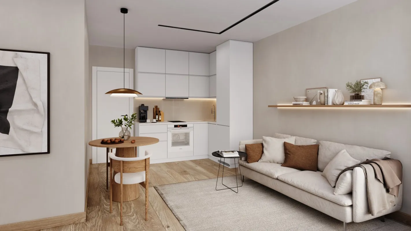 Nur Jetzt - EINBAUKÜCHE geschenkt - PROVISIONSFREI - 2 Zimmer - ca. 35m² WFL - Erstbezug - U-Bahn - Neubauprojekt - Fertigstellung Q2/2027 - Bild 1