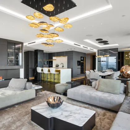Luxuriöses Penthouse im TrIIIple: Ein Meisterwerk der Innenarchitektur und Technik - Bild 2