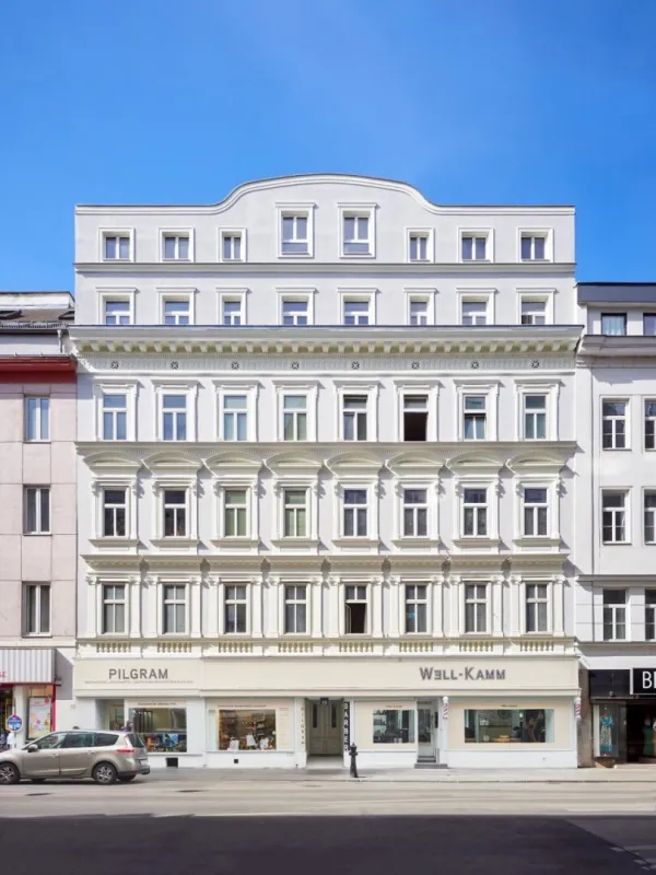 44m² City-Apartment in Altbau, Lift, Luftwärmepumpe & einzigartiger Küche - nur 299.000€ - Bild 1