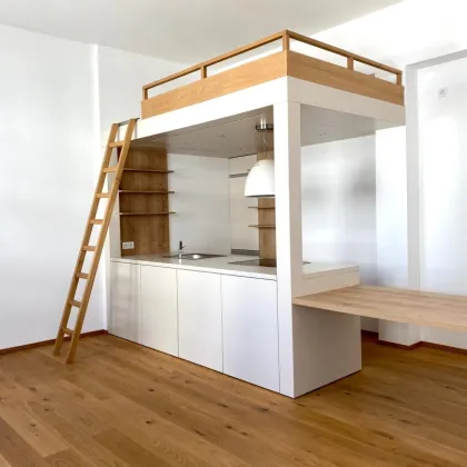 44m² City-Apartment in Altbau, Lift, Luftwärmepumpe & einzigartiger Küche - nur 299.000€ - Bild 3