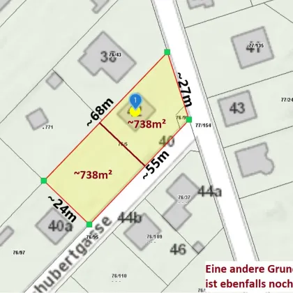 Nachbarparzelle ebenfalls verfügbar I ideales Baugrundstück mit viel Potential I Grün-Ruhelage I ca. 20 Autominuten von Wien I - Bild 2