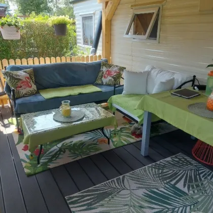 +++  KEINE MAKLERKOSTEN +++ NETTES-FERIEN - MOBILHEIMHAUS - NEUWERTIG BJ. 2013 in Oggau am Neusiedlersee zu verkaufen +++ - Bild 3