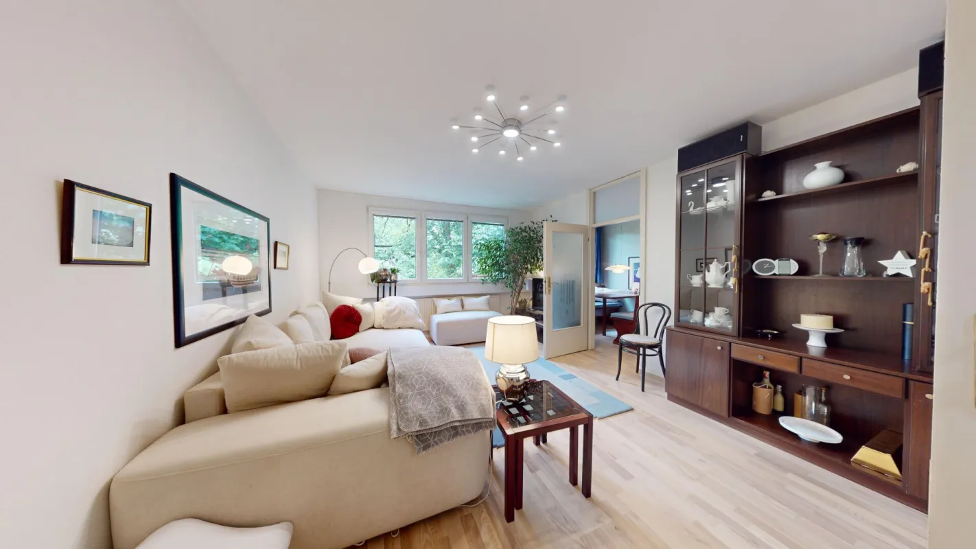 Charmante 3-Zimmer-Wohnung in Klosterneuburg mit traumhaftem Grünblick - Bild 1