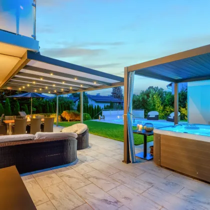 Graz-Andritz: Stilvolles Refugium mit Pool, Whirlpool uvm. am Ende einer Sackgasse -> Ruhe & Privatsphäre! - Bild 2