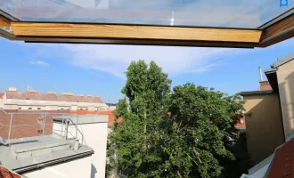 Komplett sanierter Erstbezug+ Helle + ruhige + 3 Zimmer + Dachgeschoss Maisonette + Klimaanlage+ in renoviertem Jahrhundertwendehaus + 4.Liftstock+ Kellerabteil +U4 Friedensbrücke+ Augartennähe+ Donaukanal+ Straßenbahnlinen 5,33 Walleinsteinstraße+D