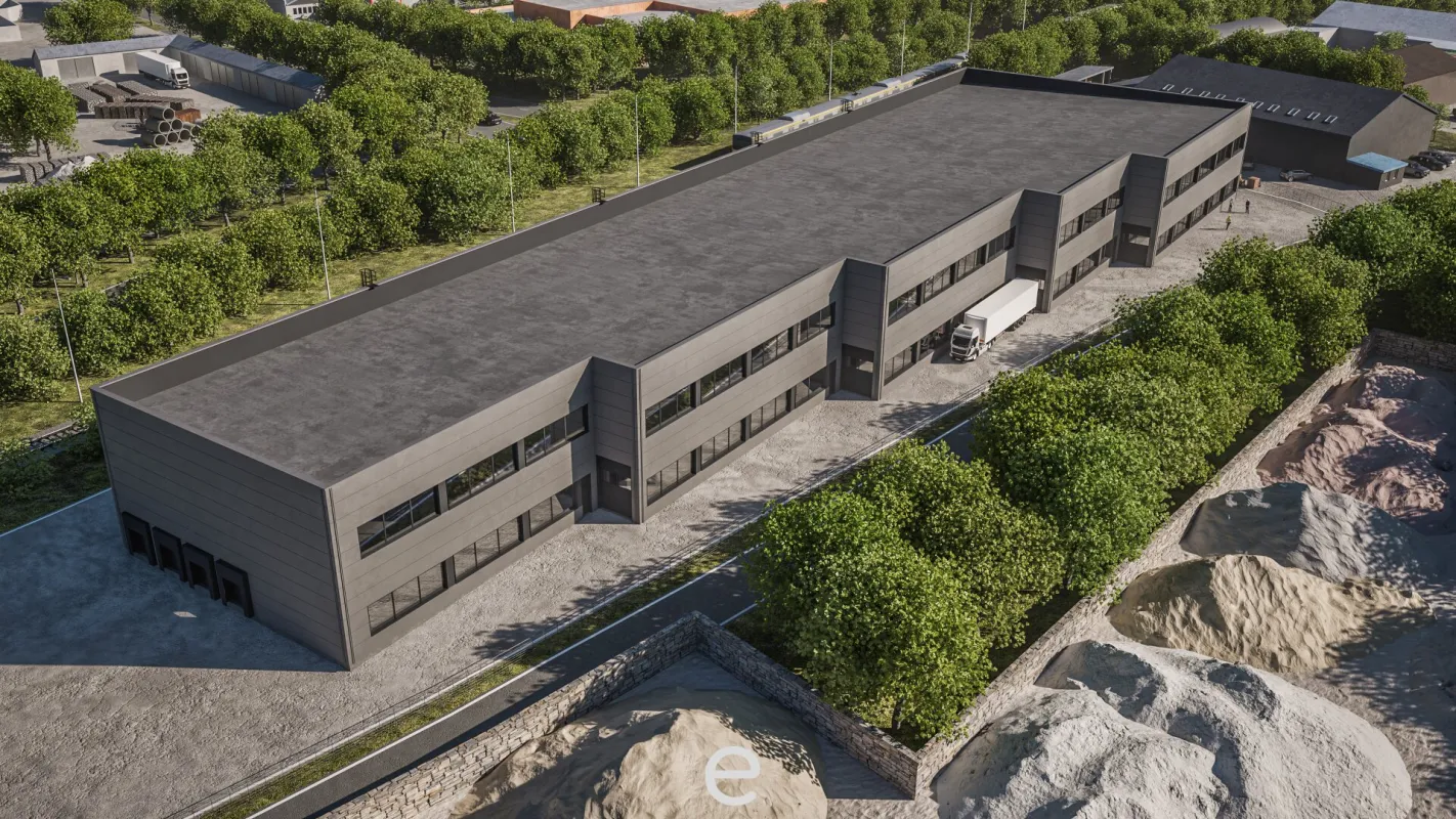 NEUBAU - Produktions / Lagerhalle mit vier Baukörper in Seewalchen - Bild 1