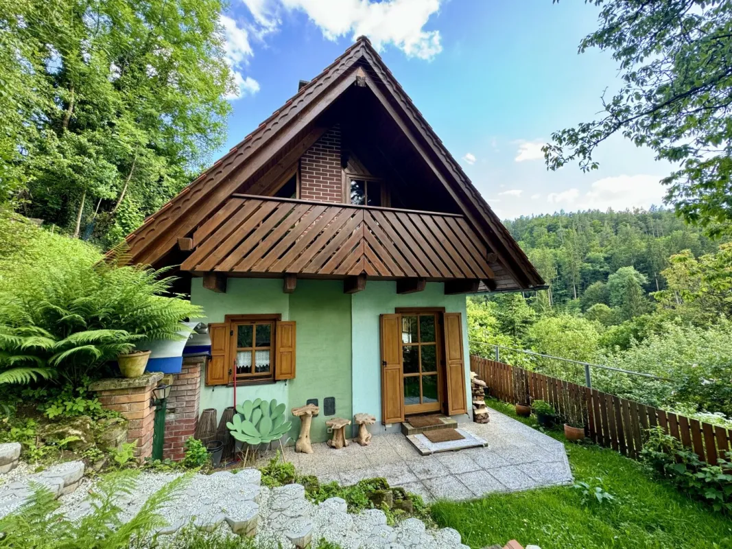 Andritz! Grundstück mit einem Wochenendhaus in absoluter Ruhelage! - Bild 1