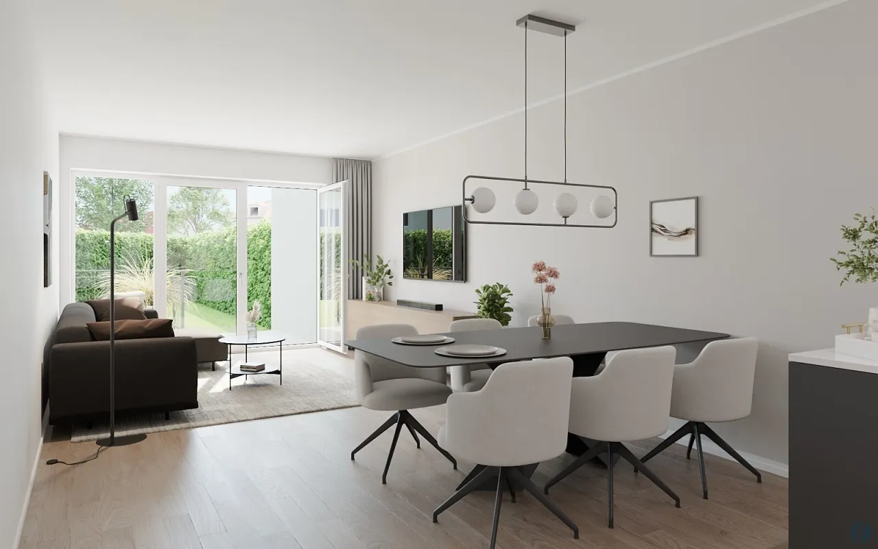 Eigentumswohnungen Projekt "Veritas" Gartenwohnung Top 2/2, 3 Zimmer - Bild 1