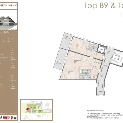 2-Zimmer Wohnung mit optionalem Einzelbüro / Top B09 - Bild 3