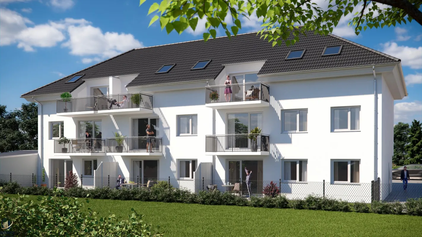 ++++Wohntraum an der Donau – 3-Zimmer-Eigentumswohnung mit Balkon und 2 Parkplätzen++++ - Bild 1