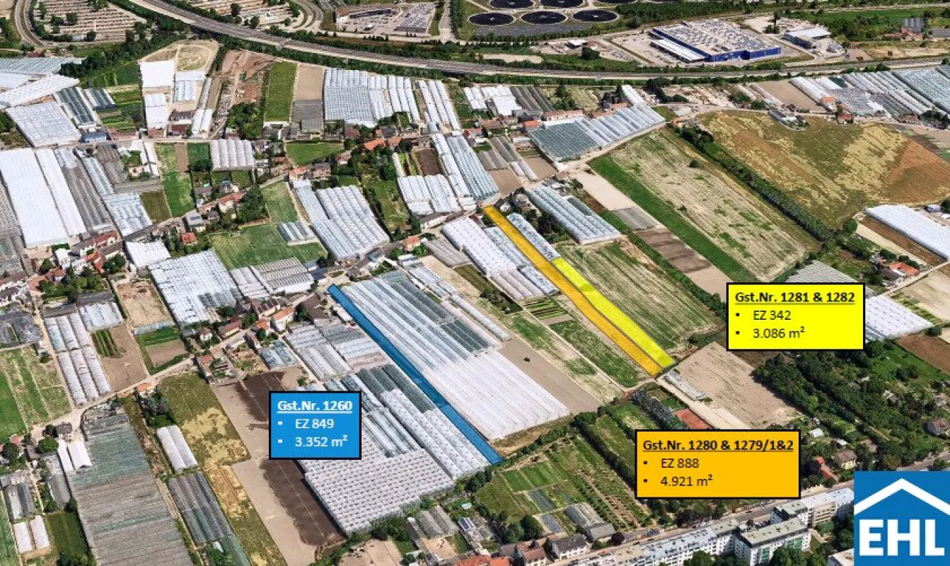 Grundstücke einzeln oder als Paket in 1110 Kaiserebersdorf - Bild 1