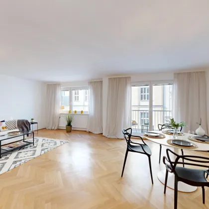 Umwerfend schön sanierte 5-Zimmer Wohnung | 2 Bäder | hoher Wohnkomfort | Nähe WKO und Palais Schönburg - Bild 2