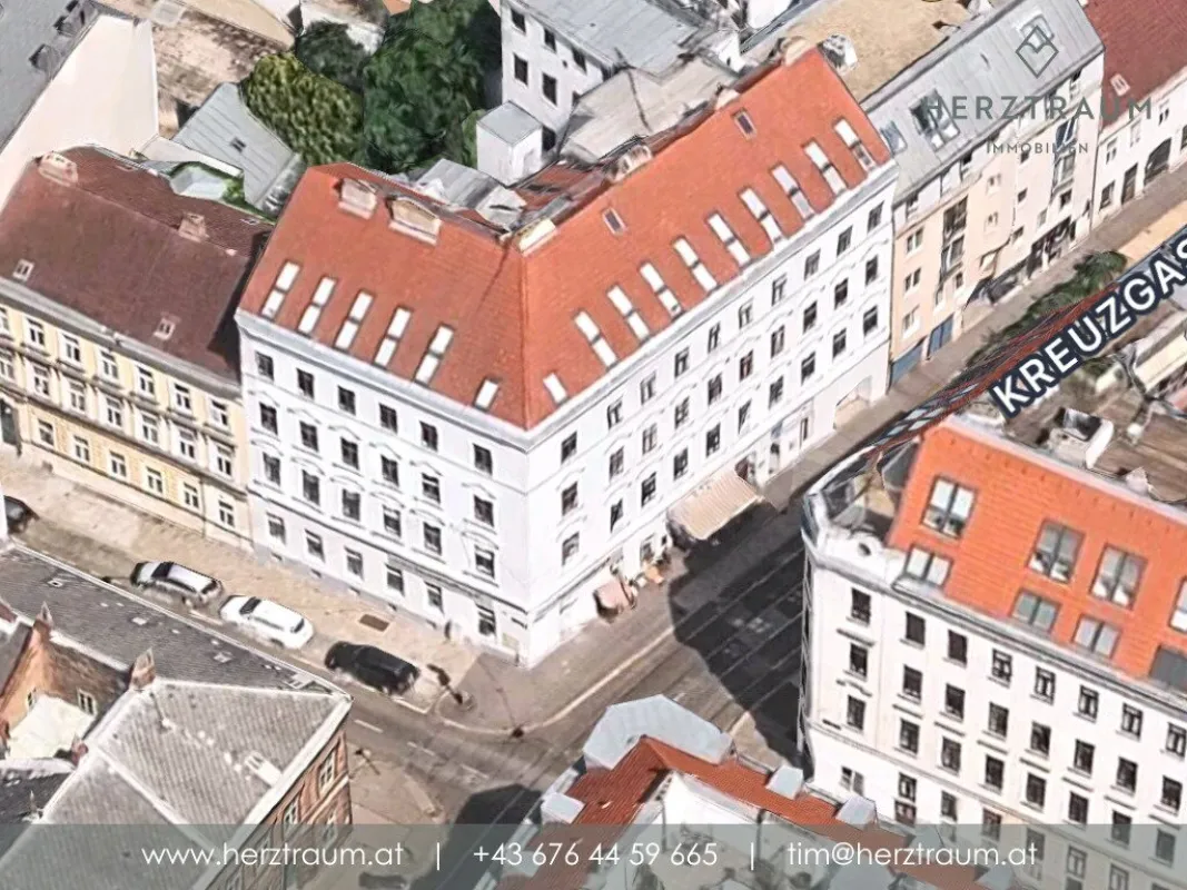 Vorsorgewohnung - unbefristet vermietet  - 1180 Wien - Provisionsfrei - Bild 1