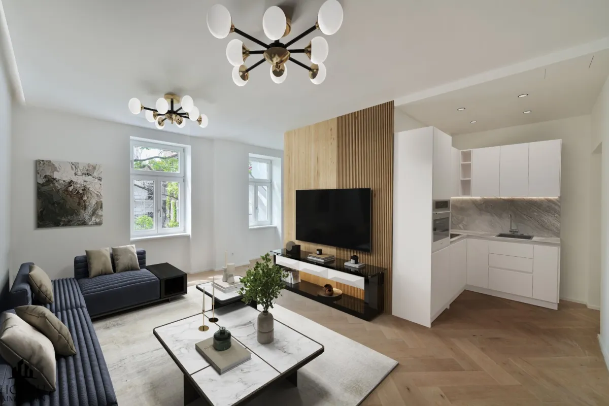 Hochwertig sanierte 3-Zimmer-Altbauwohnung mit Balkon - Bild 1