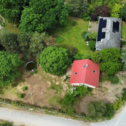 Nachbarparzelle ebenfalls verfügbar I tolles Eckgrundstück mit bestehendem Haus I Grün-Ruhelage I ca. 20 Autominuten von Wien I - Bild 2