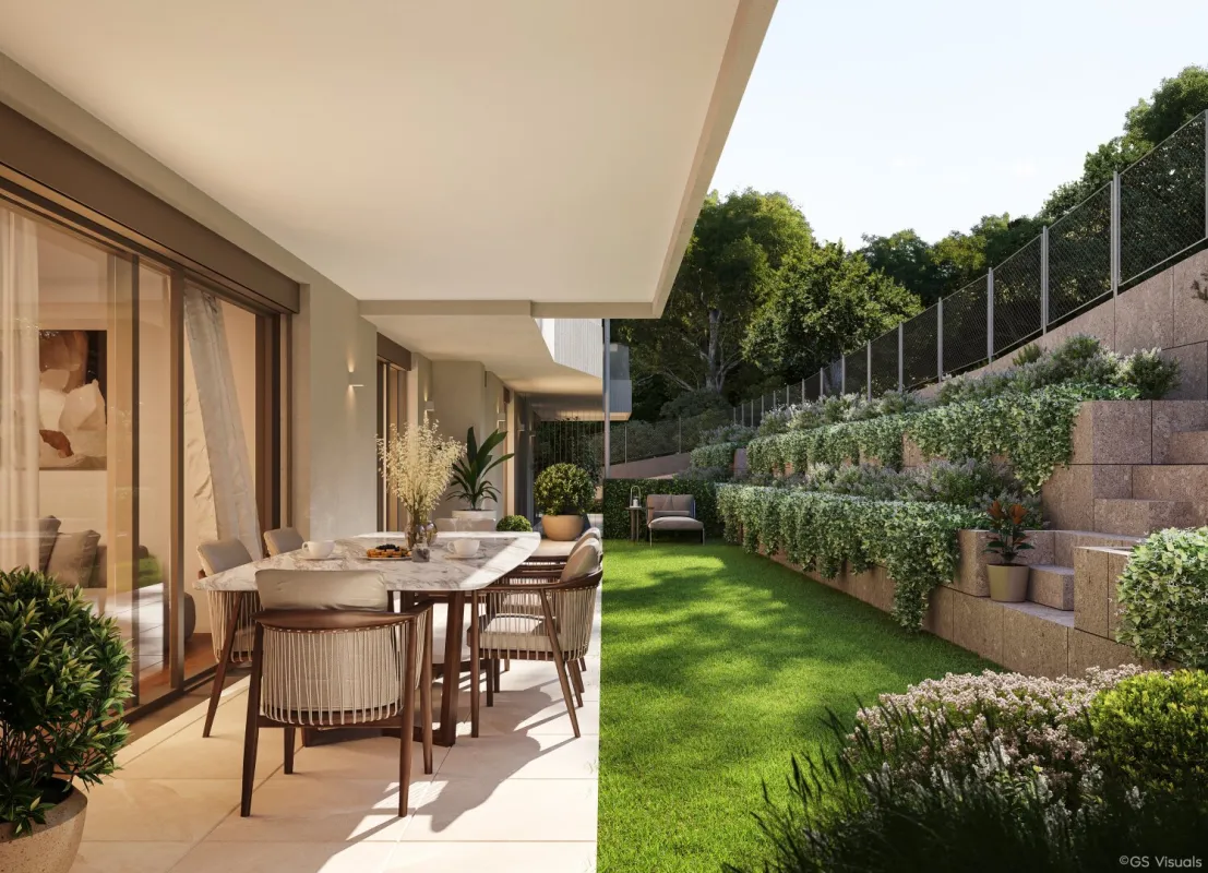 Entzückend geschnittene Gartenwohnung, Erstbezug - Bild 1