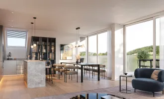 Wunderschöne 3 Zimmer Balkonwohnung mit Fernblick, Erstbezug