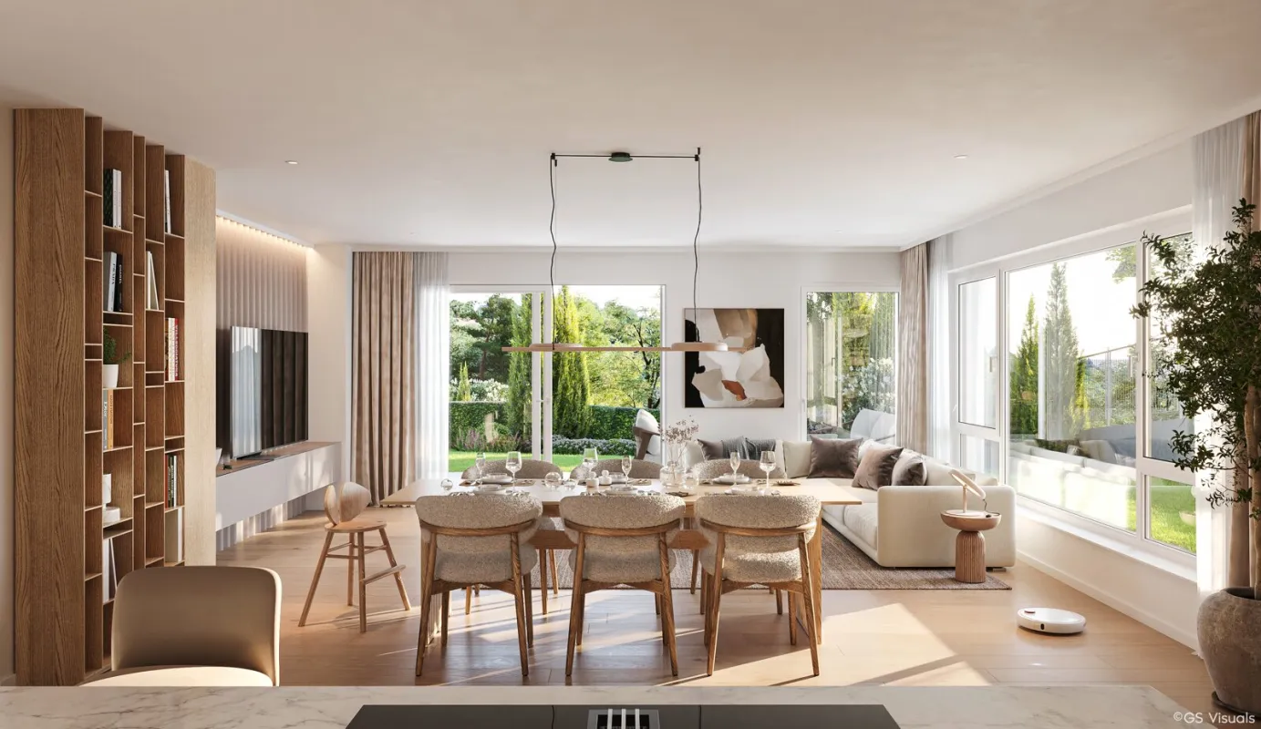 Sehr gemütliche 3 Zimmer Gartenwohnung, Erstbezug - Bild 1
