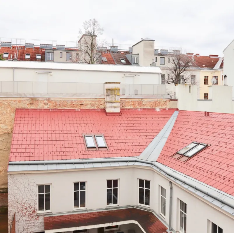 Loftartiges Büro im Dachgeschoß! Nähe Einsiedlerpark! - Bild 1