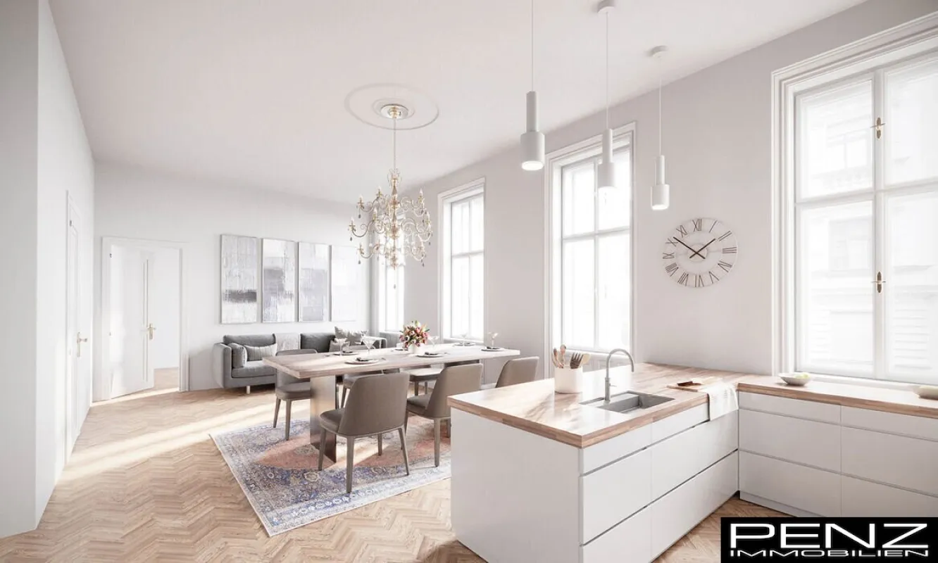 LINZ Innenstadt: Traumhaftes Wohnprojekt TOP 6 - Bild 1