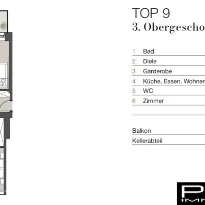 LINZ Innenstadt: Traumhaftes Wohnprojekt TOP 9 - Bild 2
