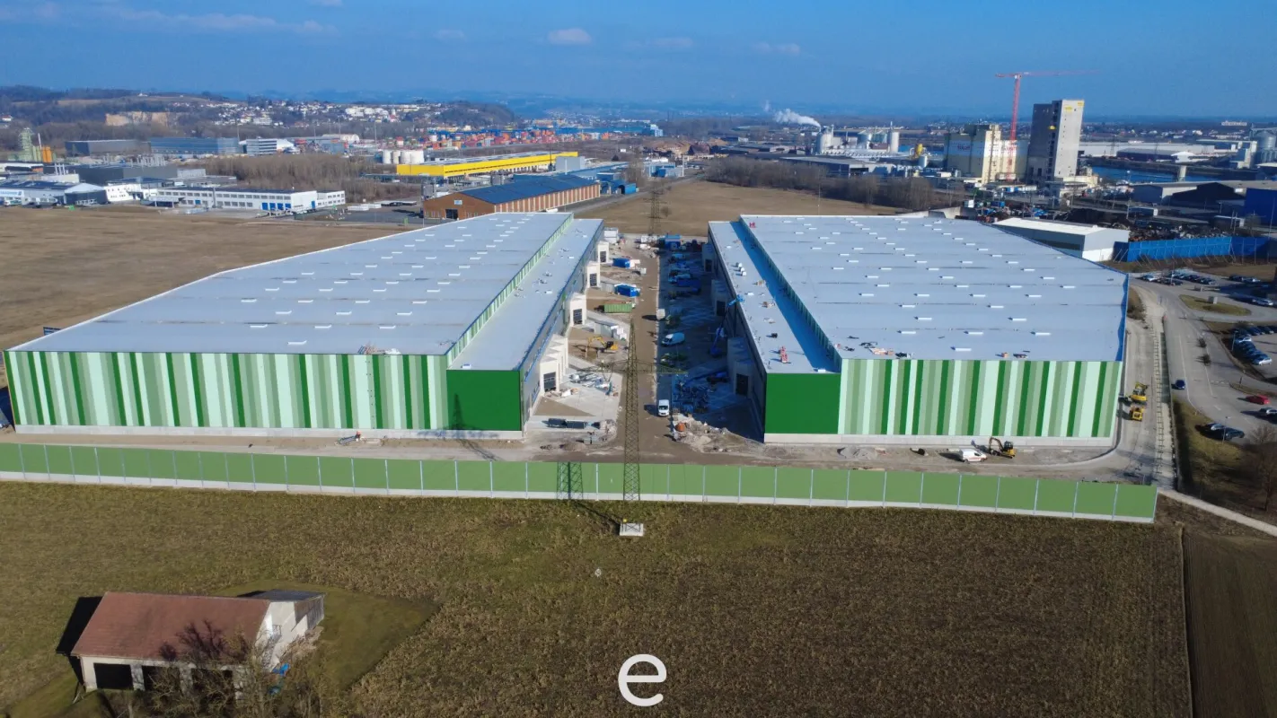 NEUBAU - Produktions / Lagerhalle mit Büroflächen in Enns/Ennshafen zu vermieten, Objekt 4 – individuell und zukunftsorientiert - Bild 1