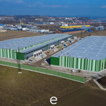 NEUBAU - Produktions / Lagerhalle mit Büroflächen in Enns/Ennshafen zu vermieten, Objekt 4 – individuell und zukunftsorientiert - Bild 2