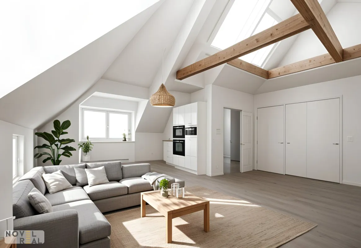 Schöne 3 Zimmer Maisonette im Dachgeschoss - Bild 1
