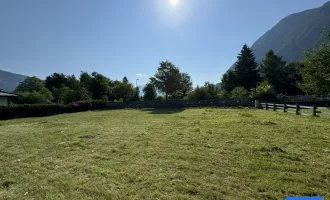 Grundstück in Lienz mit Freizeitparadies vor der Tür
