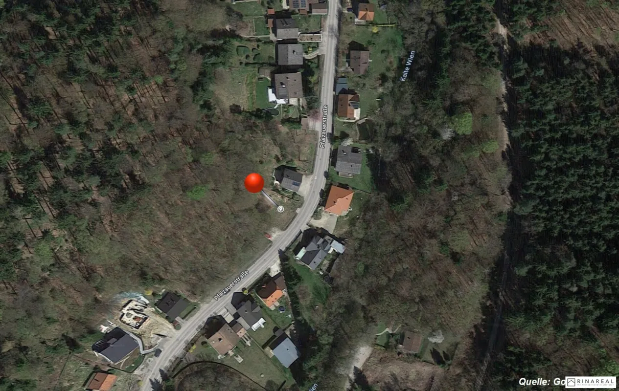 Baugrundstück | Bauplatz ca. 210 m² | Gesamtgrundfläche ca. 1.157 m² | PfalzauerStraße 76a | Pfalzau - Pressbaum - Bild 1