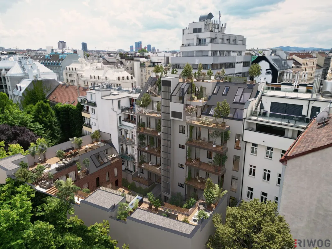 GROHGASSE 10 | hochwertig ausgestattete 2-Zimmer Altbauwohnung mit sonniger Loggia | Erstbezug nach Sanierung - Bild 1