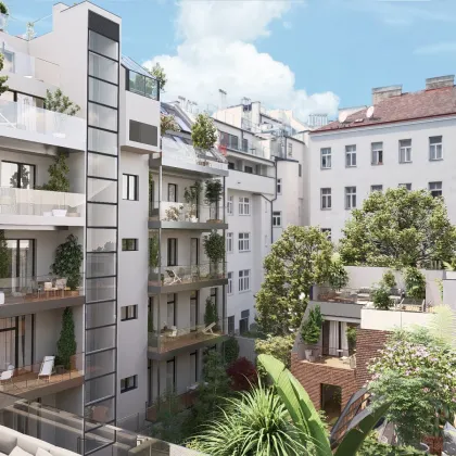 GROHGASSE 10 | hochwertig ausgestattete 2-Zimmer Altbauwohnung mit sonniger Loggia | Erstbezug nach Sanierung - Bild 3