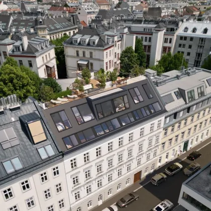 GROHGASSE 10 | hochwertig ausgestattete 5-Zimmer Dachgeschoßwohnung mit hofseitigem Balkon | Fernwärme | Klimaanlage plus Bodenkühlung - Bild 3