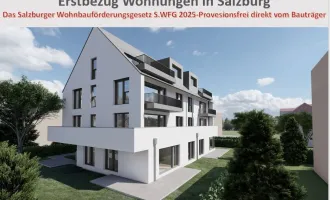 Geförderte Erstbezugswohnung in Salzburg-Schallmoos – Provisionsfrei direkt vom Bauträger