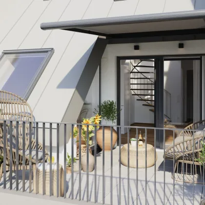 BAUSTART erfolgt! - PILLmein. - Exklusive Neubau-Maisonette-Wohnung über den Dächern von Linz! - Bild 3