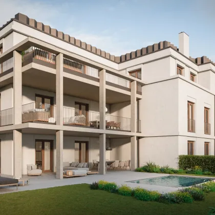 BAUSTART ERFOLGT - Erstbezugs-Gartenwohnung mit exklusiver Ausstattung & Pool direkt an der Salzach in der Josefiau! - Bild 3