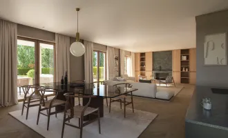 BAUSTART ERFOLGT - Erstbezugs-Gartenwohnung mit exklusiver Ausstattung & Pool direkt an der Salzach in der Josefiau!