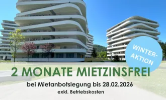 URBANES WOHNEN IN GRÜNER IDYLLE - IHR NEUES ZUHAUSE IN DER GREEN CITY - AKTION - 2 MONATE MIETZINSFREI
