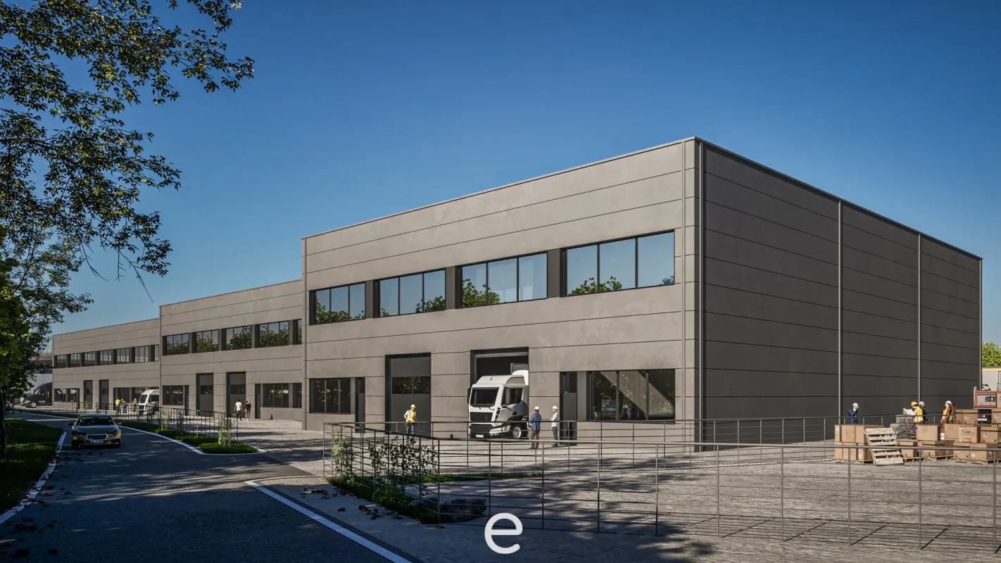 NEUBAU - Produktions / Lagerhalle mit zwei Baukörper in Seewalchen - Bild 1