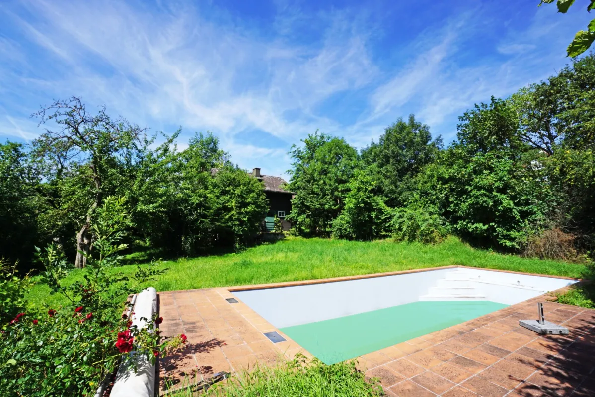 Großer Baugrund mit Altbestand in Gablitz Hochbuch - TEILBAR! - Bild 1