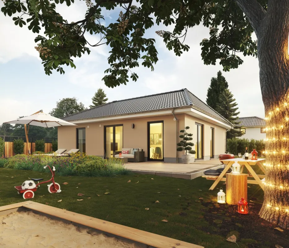 Bungalow mit Stil –  bis 500 m² Grundanteil bei Korneuburg - Bild 1