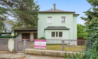 Wohnen in Grinzinger Bestlage - Haus mit viel Erweiterungspotenzial