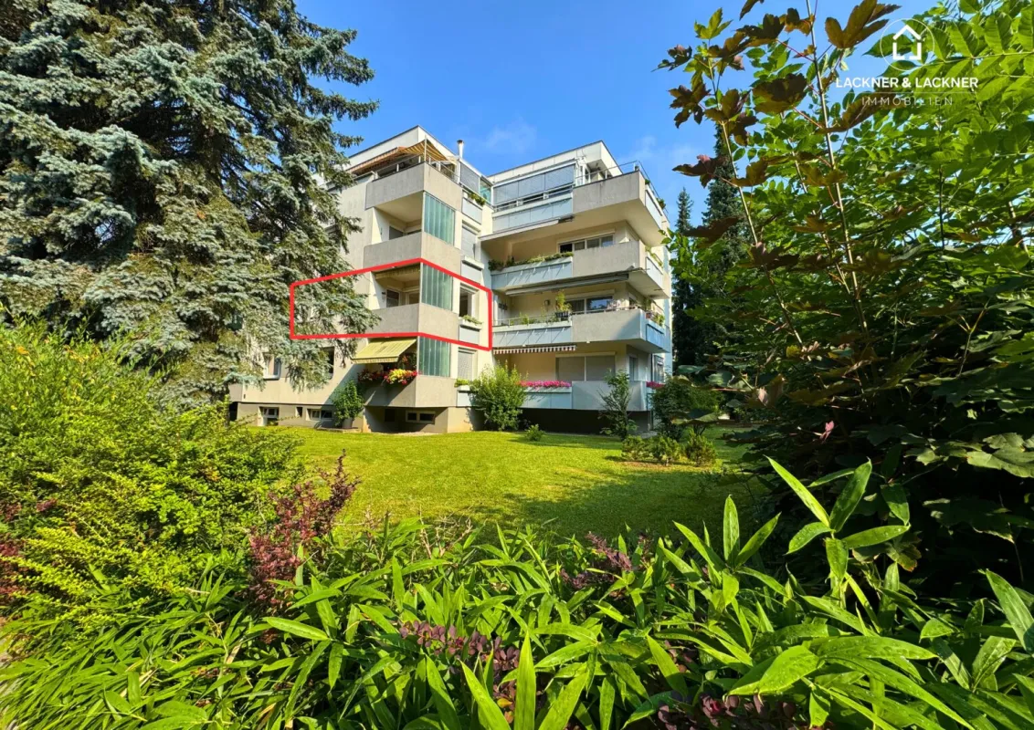 TOP Wohnung + Tiefgaragenparkplatz im Villenviertel am Lendkanal - ZU VERMIETEN! - Bild 1